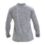 Interval 1/4 Zip Active Pullover // Gray (L)