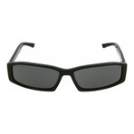 Balenciaga // Unisex Square Sunglasses V1 // Black + Gray