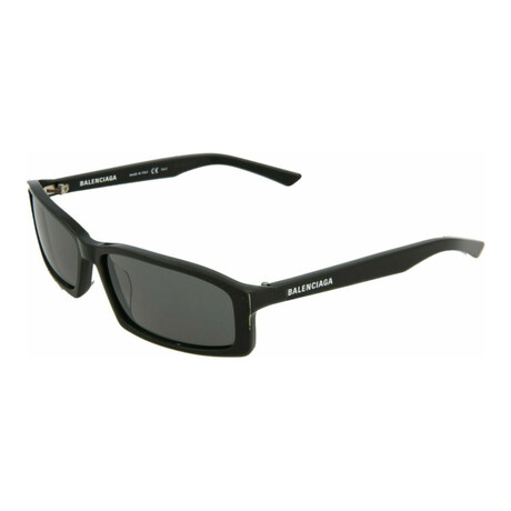 Balenciaga // Unisex Square Sunglasses V1 // Black + Gray