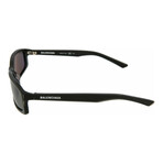 Balenciaga // Unisex Square Sunglasses V1 // Black + Gray