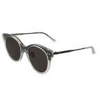 Bottega Veneta // Women's Round Sunglasses // Shiny Crystal