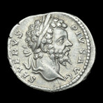 Roman Imperial Silver Denarius // Emperor Septimius Severus. III Century A.D.