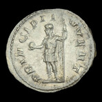 Roman Imperial Silver Antoninianus // Emperor Philip II. 3rd Century A.D.