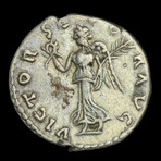 Roman Imperial Silver Denarius // Emperor Septimius Severus. II Century A.D.