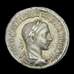 Roman Imperial Silver Denarius // Emperor Severus Alexander. III Century A.D.