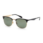 Ray-Ban // Unisex RB3538-187-9A Polarized Sunglasses // Black + Gold + Dark Green