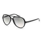 Men's RB4105-710-51 Sunglasses // Black + Crystal Gray Gradient