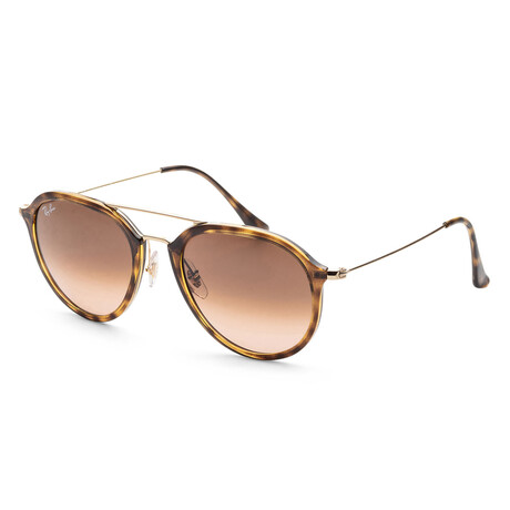 Unisex RB4253-710-A5 Sunglasses // Havana + Pink + Gradient Brown