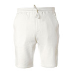 Pigment Dyed Shorts // White (2XL)