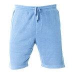 Pigment Dyed Shorts // Light Blue (M)