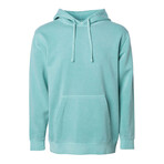 Pigment Dyed Hoodie/ Mint (XL)