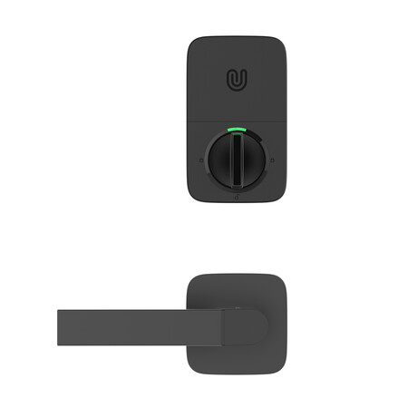 Ultraloq Combo // Fingerprint + Key Fob Two-Point Smart Lock // Black (Smart Lock Only)