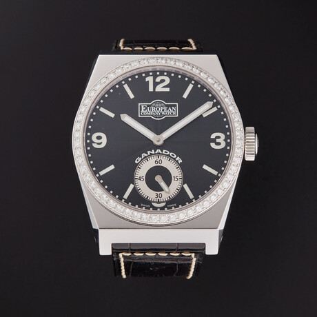 European Company Watch Ganador Xl Diamond Manual Wind // 2092711 // Store Display