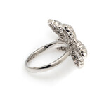 Lalique // Lys 18k White Gold + Diamond Ring // Ring Size 8.25 // Store Display (Ring Size 6)