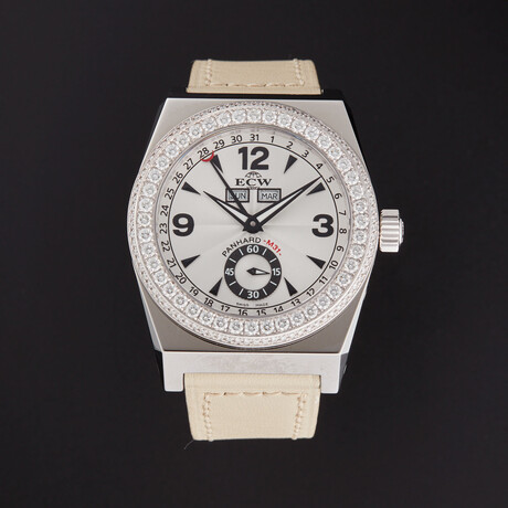 European Company Watch Panhard Diamond Day Date Automatic // 2092706 // Store Display