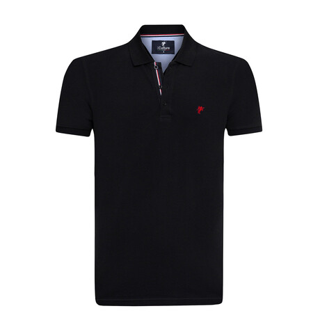 Jordyn Polo T-shirt // Black (S)