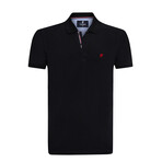 Jordyn Polo T-shirt // Black (L)