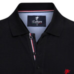 Jordyn Polo T-shirt // Black (M)