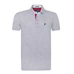 Montana Polo T-shirt // Gray Melange (M)