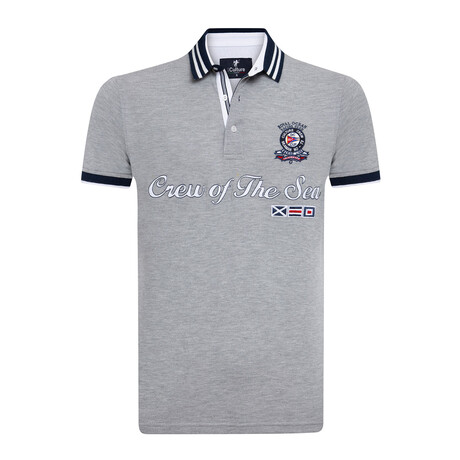 Kawhi Polo // Gray Melange (S)