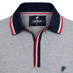 Aden Polo // Gray Melange (M)