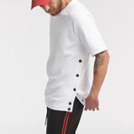 Woo Sweat Short Sleeve Tshirt // White (XL)