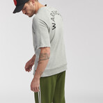 Woo Sweat Short Sleeve Tshirt // Gray Melange (XL)