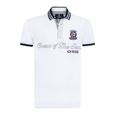 Harden Polo // White (S)