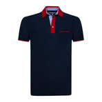 Quinn Polo // Navy (3XL)
