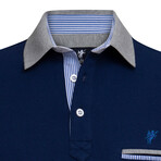 Carter Polo // Indigo (M)