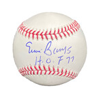 Ernie Banks // Signed Baseball + Inscription // Chicago Cubs