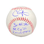 Chris Carpenter // Signed Baseball + Inscriptions // St. Louis Cardinals