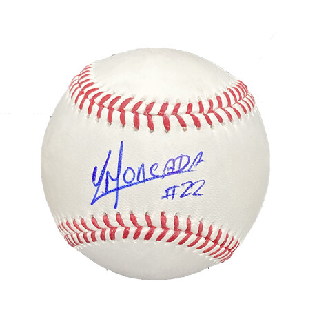 Yoan Moncada // Signed Baseball // Chicago White Sox