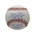 Matt Harvey // Signed Baseball + Inscription // New York Mets