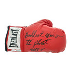 Mike Tyson // Limited Edition Signed Boxing Glove // "Baddest Man" Inscription