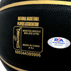 Shaquille O'Neal // Signed NBA Players Association Black Basketball