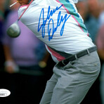 John Daly // "Cigarette In Mouth" Photo // Signed + Framed