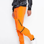 Water Zip Jogger // Orange (L)
