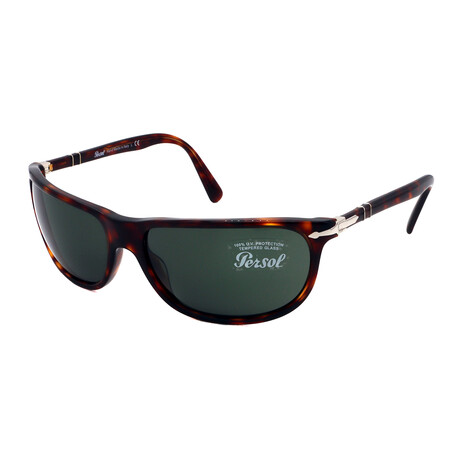 Persol // Men's PO3222S-24-31 Sunglasses // Dark Havana