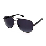 Hugo Boss // Men's 700-N-S-KJ1 Sunglasses // Black