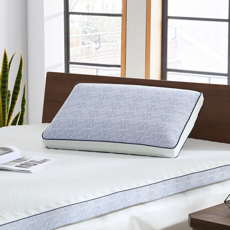 Smithsonian Sleep // Cooling Gel Top Memory Foam Pillow