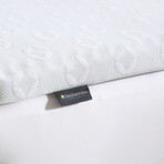 Smithsonian Sleep // 2" Lavender Infused 5 Zone Memory Foam Mattress Topper (Twin)