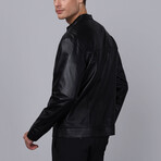 Phil Leather Jacket // Black (XL)
