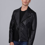 Jordan Leather Jacket // Black (XL)