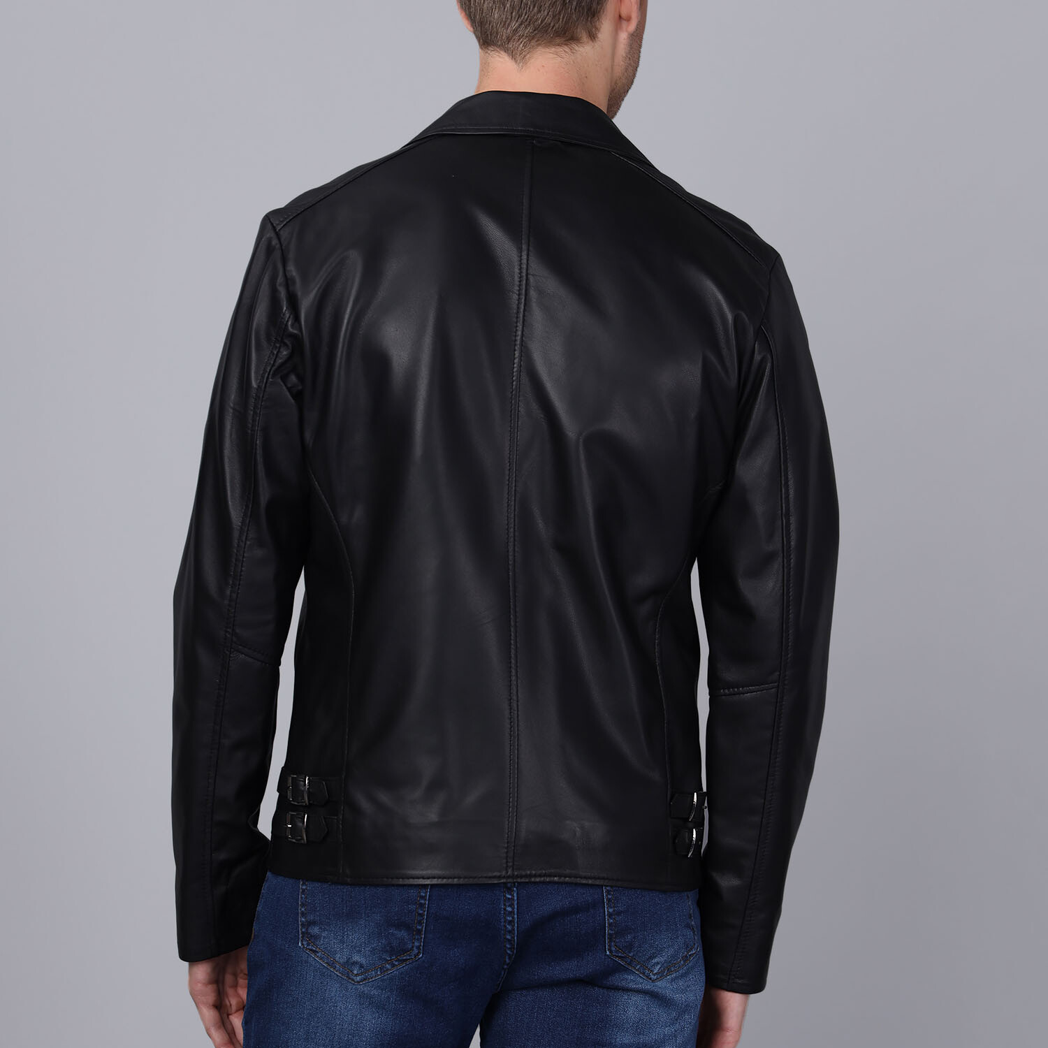 Jordan Leather Jacket // Black (L) - Basics&More - Touch of Modern