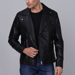 Jordan Leather Jacket // Black (XL)