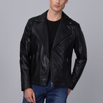 Jordan Leather Jacket // Black (M)