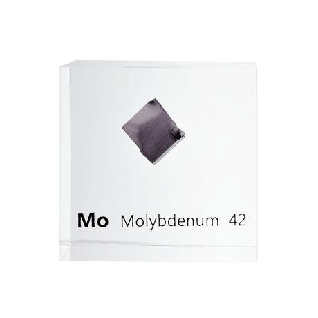 Lucite Cube // Molybdenum