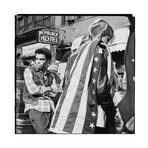 Amy with Stars and Stripes // Drew Carolan // 1984 (24"W x 24"H)