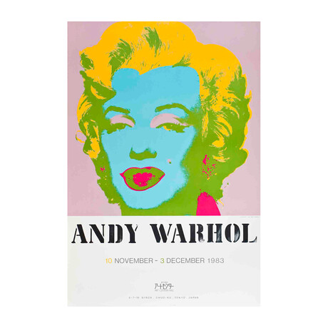 Andy Warhol // Marilyn Monroe // 1983 Serigraph